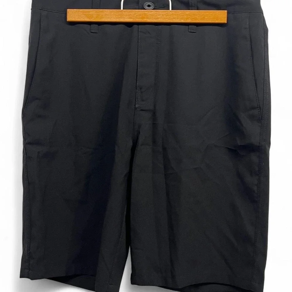 Hurley Quick-dry Black hybrid boardshorts with a relaxed fit